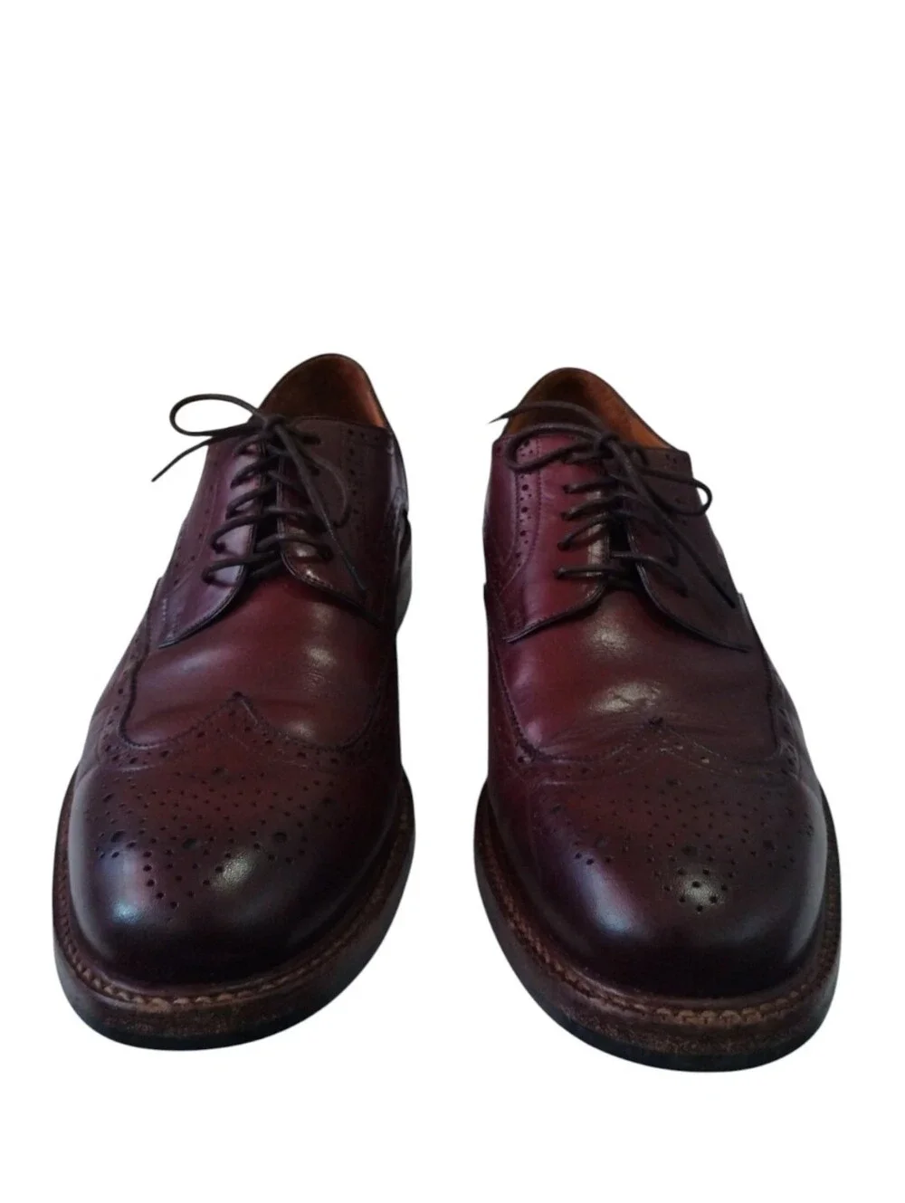 Beckett Simonon Kent Wingtips Leather Shoes Men's 11 Dress Lace Up